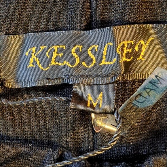 KESSLEY NWT 2 tones LEGGINGS tight Sz MEDIUM lace BALLETCORE ATHLEISURE SUBLIME - Picture 10 of 11